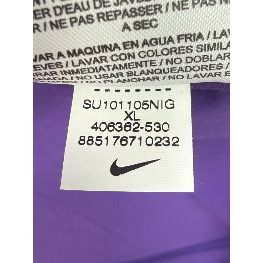 Nike Air Swoosh T-Shirt Pixel Purple Standard Fit Short Sleeve Crewneck Men’s XL - Picture 5 of 8